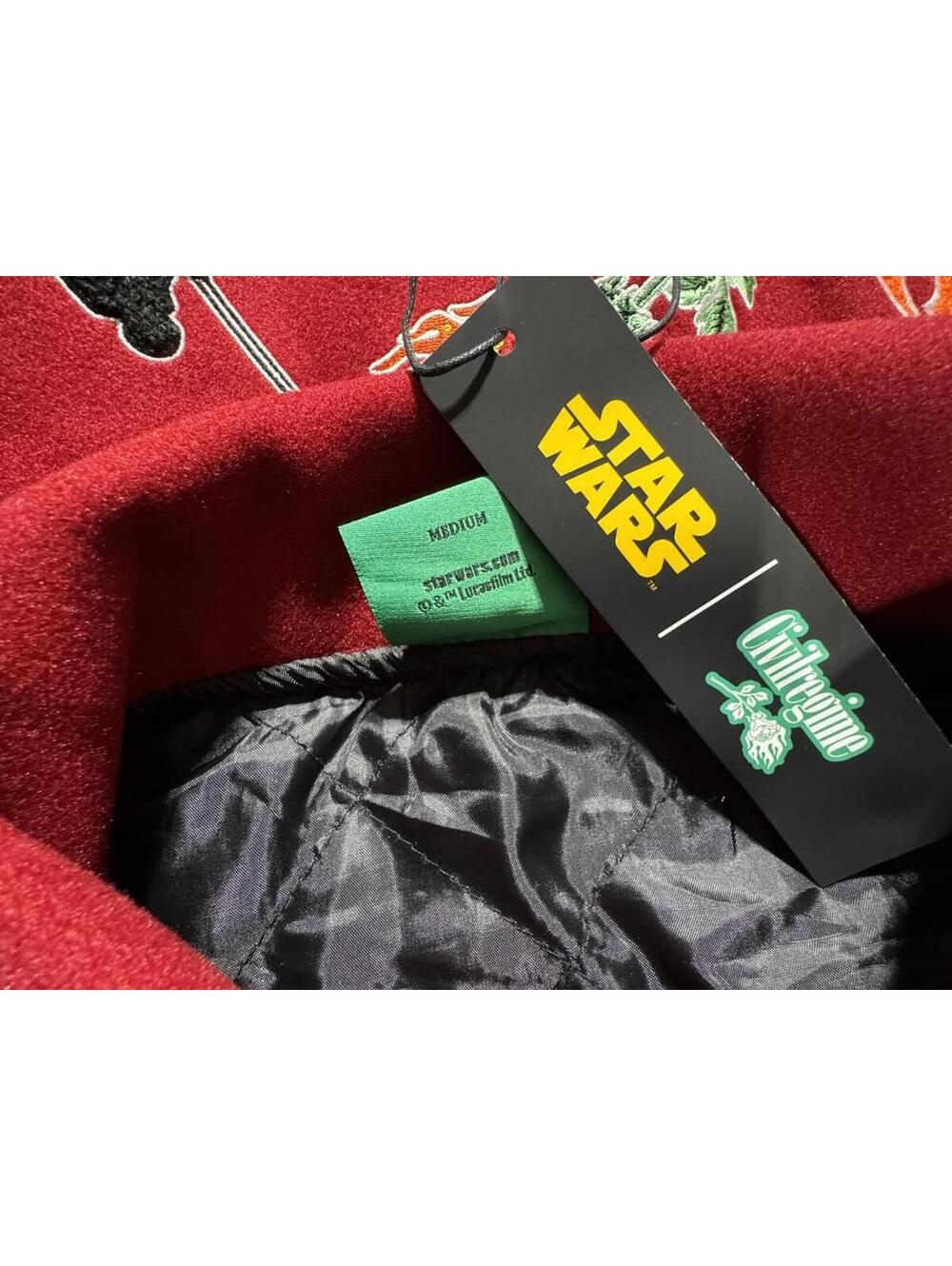Civil Regime x Star Wars Rebellion Letterman Jacket - Picture 4 of 4